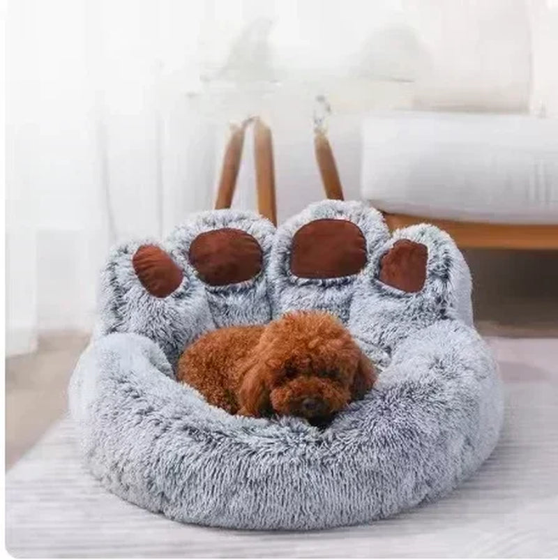Winter Warm Dog Sofa Bed Small Medium and Large Dog Plush Sleeping Kennel Comfortable Soft Detachable and Washable Pet Nest