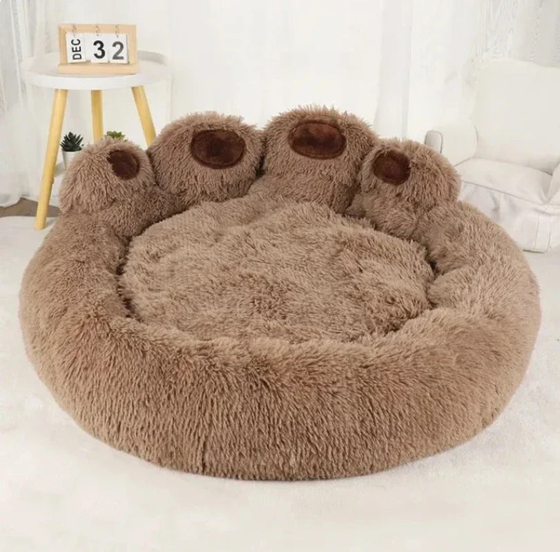 Winter Warm Dog Sofa Bed Small Medium and Large Dog Plush Sleeping Kennel Comfortable Soft Detachable and Washable Pet Nest
