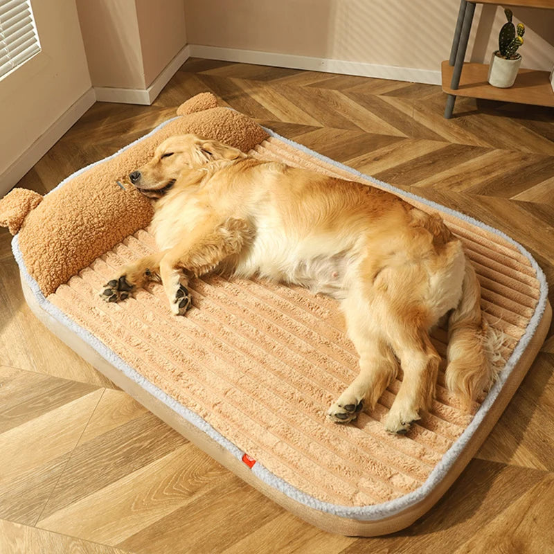 Winter Warm Pet Mat Soft Sofa for Small Medium Dog Removable Bed for Cats Dogs Washable Fluff Sleeping Pet Beds Supplies