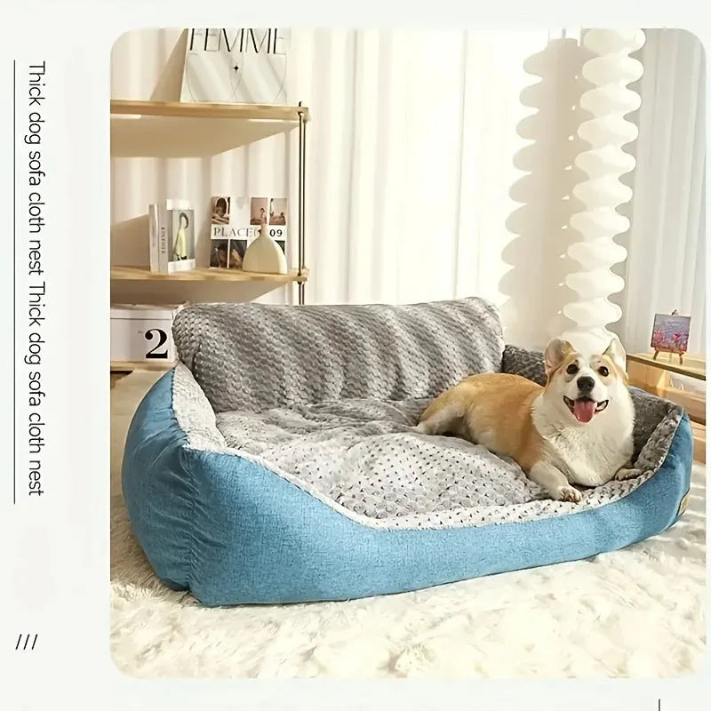 Mattress Large Dog Pet Bed Washable Doggie for Dogs Accessories Bedd Goods Small Accesories Big Pup Puppy Mat Petty Animals Beds