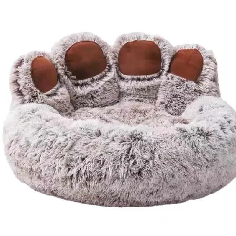 Winter Warm Dog Sofa Bed Small Medium and Large Dog Plush Sleeping Kennel Comfortable Soft Detachable and Washable Pet Nest